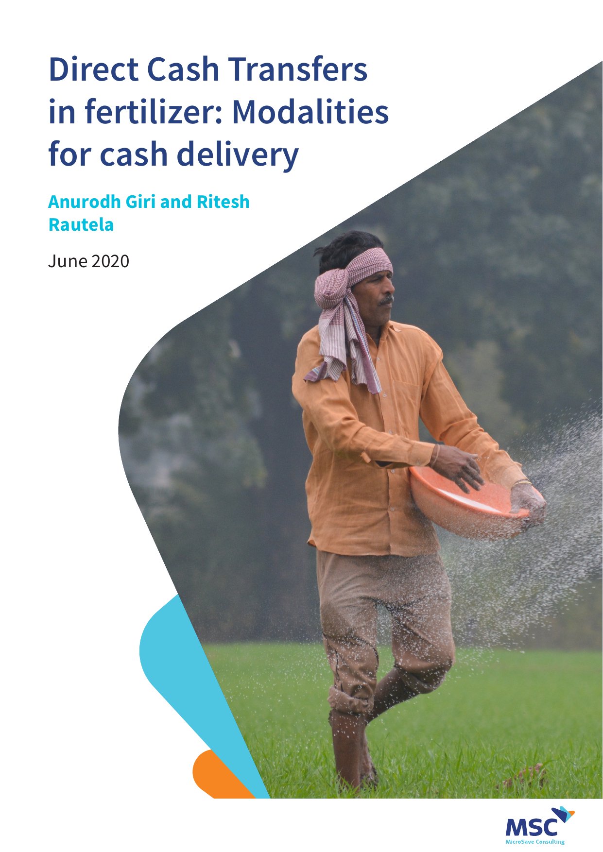 Cover image for Direct Cash Transfers in fertilizer: Modalities for cash delivery
