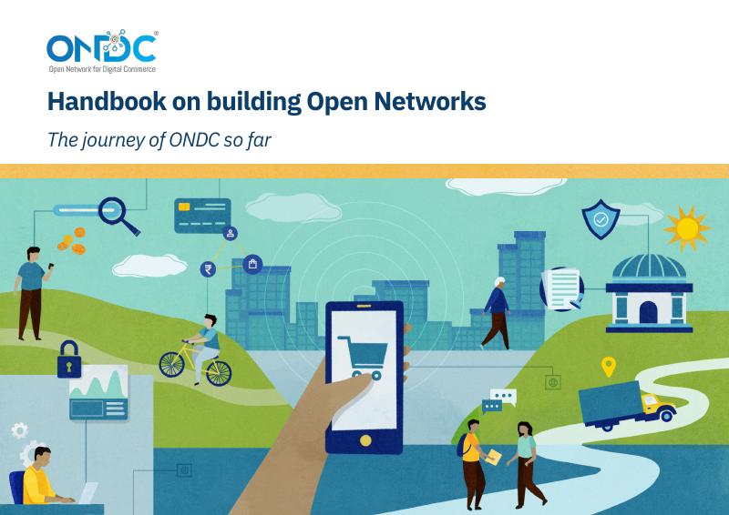Cover image for Handbook on building Open Networks: The journey of ONDC so far